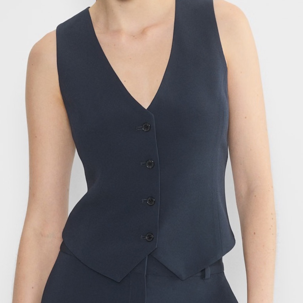 Aritzia Navy Tank Top